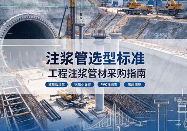 路桥注浆管选型标准